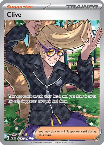 PAF: Clive - 227/091 (Holofoil)