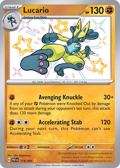 PAF: Lucario (Holofoil)