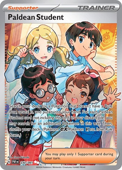 PAF: Paldean Student - 230/091 (Holofoil)