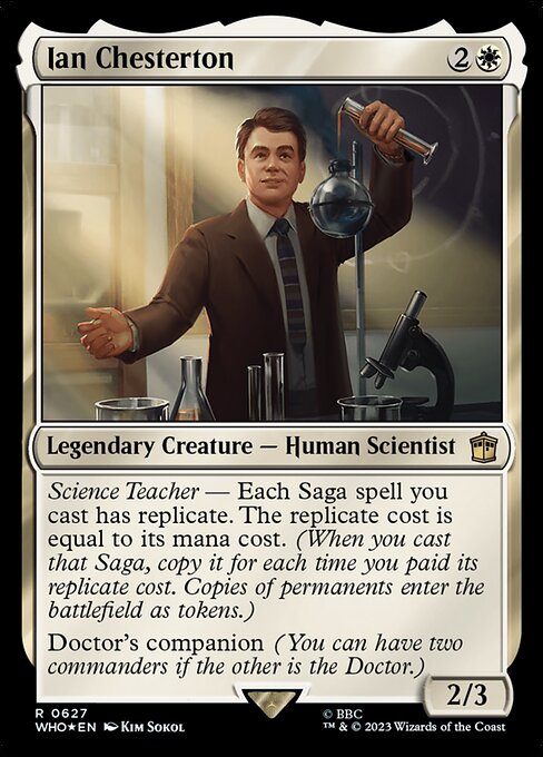 WHO: Ian Chesterton (Surge Foil)
