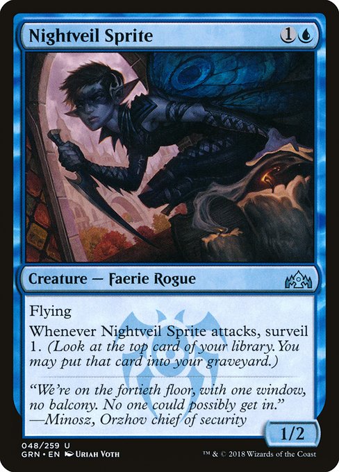 GRN: Nightveil Sprite (Foil)