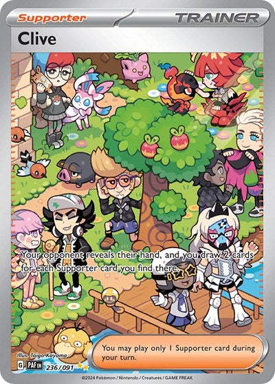 PAF: Clive - 236/091 (Holofoil)
