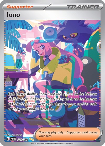 PAF: Iono - 237/091 (Holofoil)