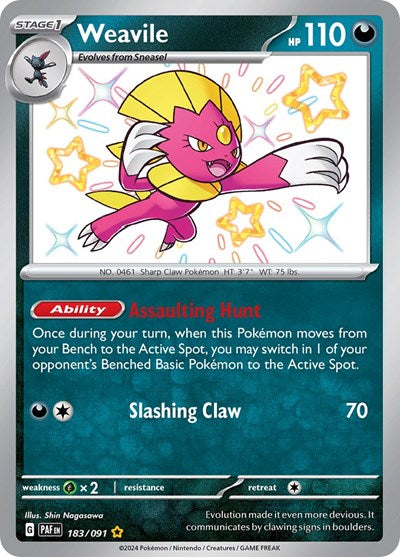 PAF: Weavile (Holofoil)