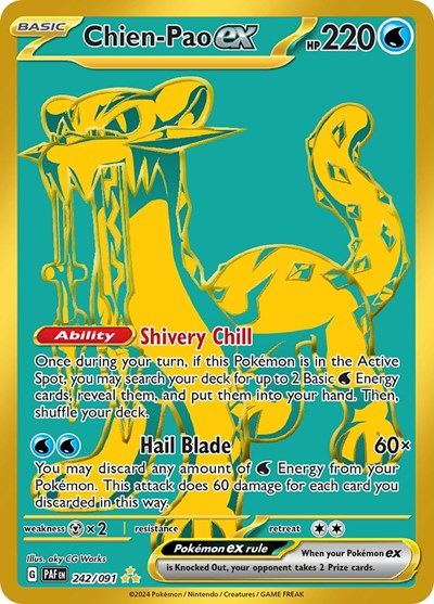 PAF: Chien-Pao ex (Holofoil)