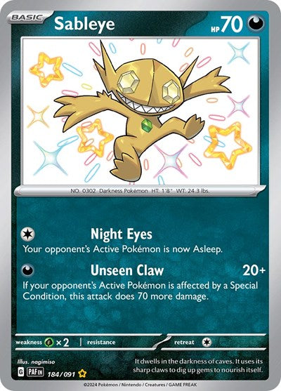 PAF: Sableye (Holofoil)