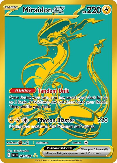 PAF: Miraidon ex (Holofoil)