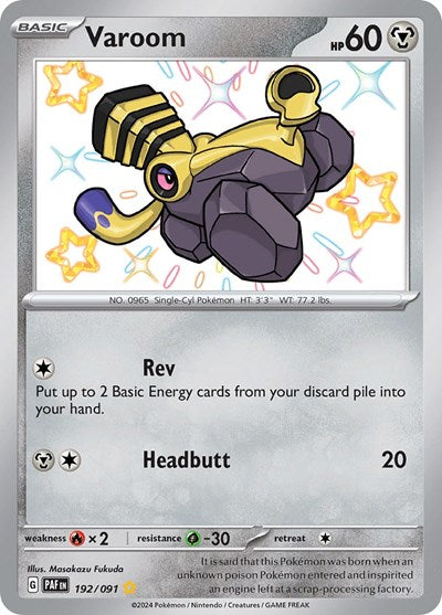 PAF: Varoom - 192/091 (Holofoil)