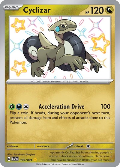 PAF: Cyclizar - 195/091 (Holofoil)