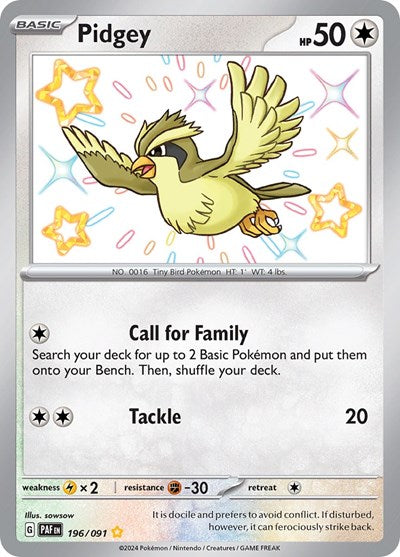 PAF: Pidgey (Holofoil)