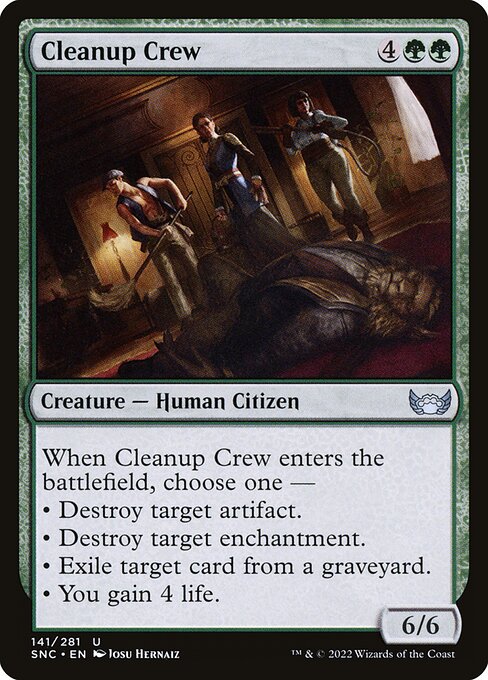 SNC: Cleanup Crew (Foil)