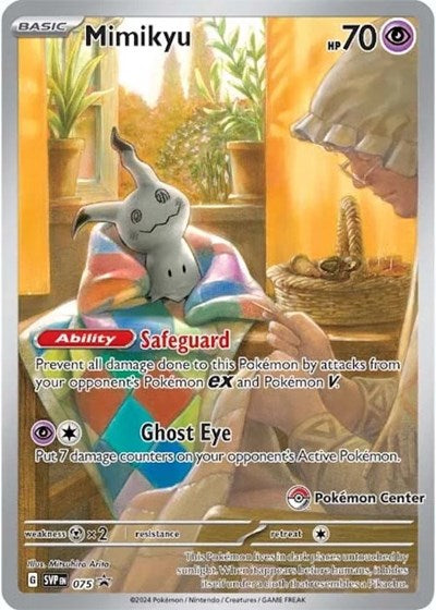 SVP: Mimikyu - 075 (Pokemon Center Exclusive) (Holofoil)