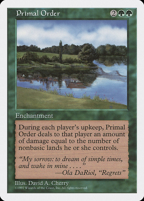 5ED: Primal Order