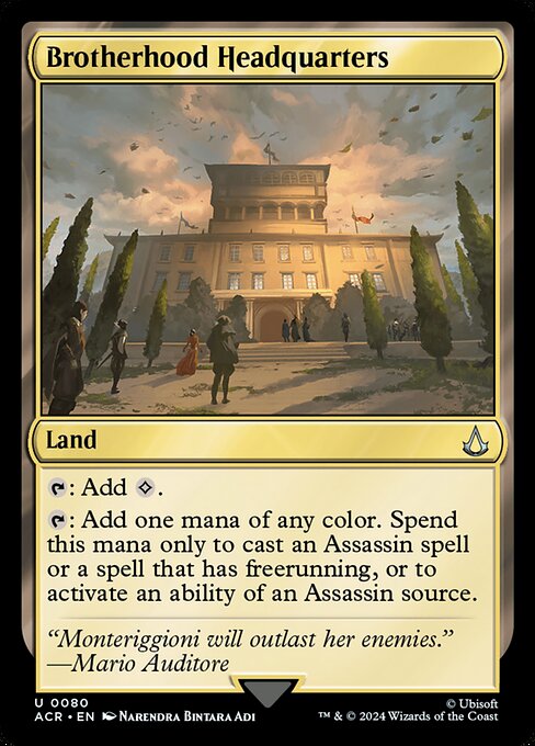 ACR: Brotherhood Headquarters