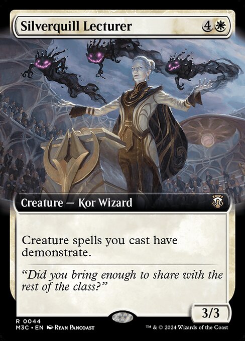 M3C: Silverquill Lecturer (Extended Art) (Foil)