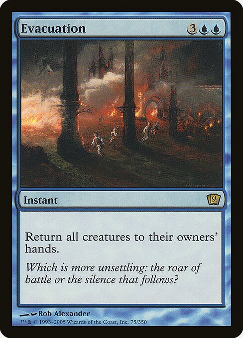 9ED: Evacuation (Foil)