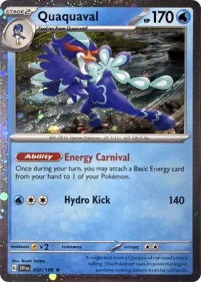 MCAP: Quaquaval - 054/198 (Cosmos Holo) (Holofoil)