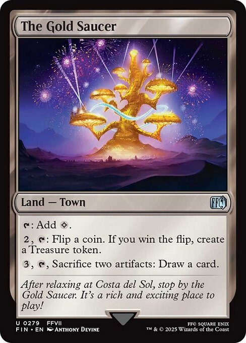 FIN: The Gold Saucer (Foil)
