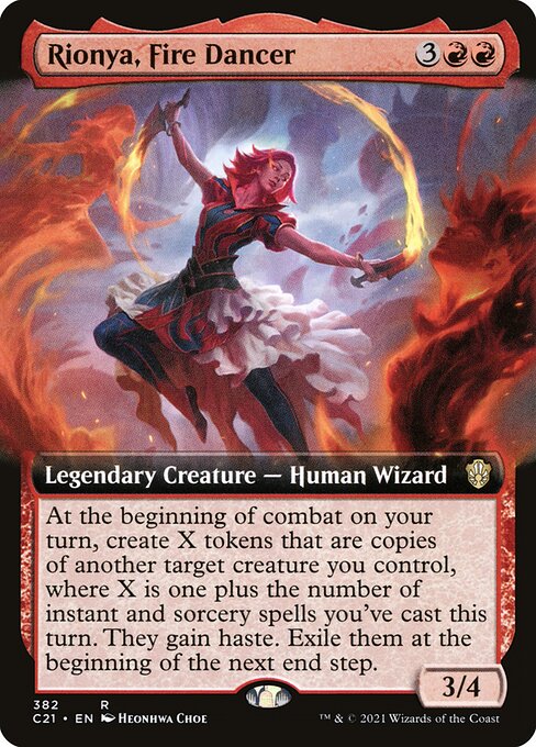 C21: Rionya, Fire Dancer (Extended Art)