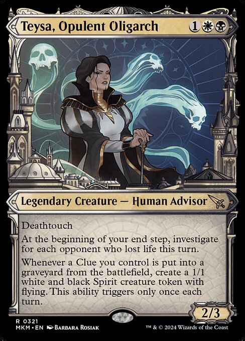 MKM: Teysa, Opulent Oligarch (Showcase) (0321) (Foil)