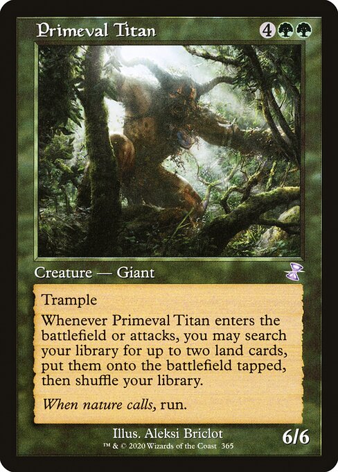TSR: Primeval Titan (Foil)