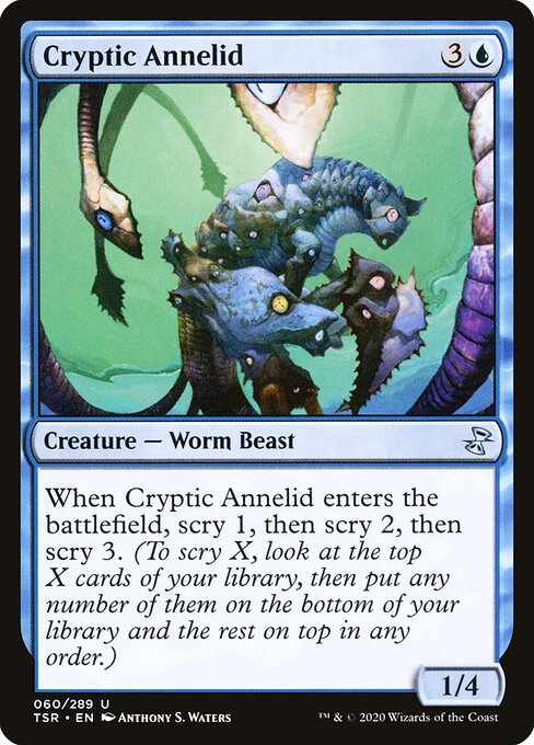 TSR: Cryptic Annelid (Foil)