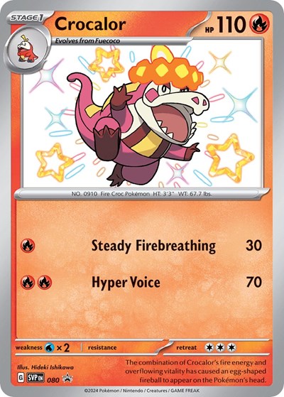 SVP: Crocalor - 080 (Holofoil)