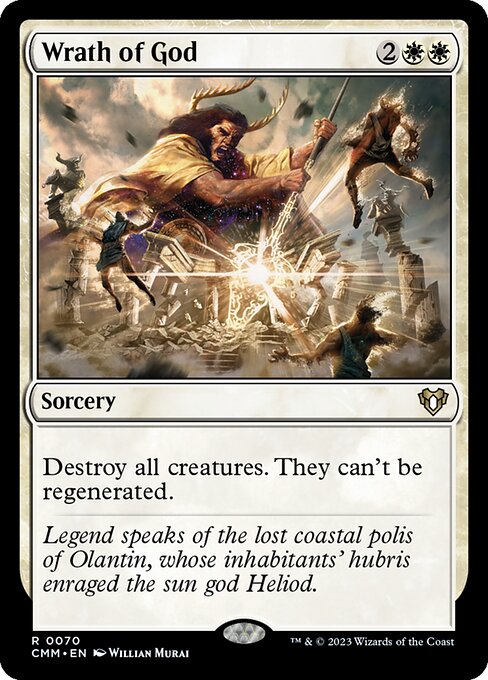 CMM: Wrath of God (Foil)