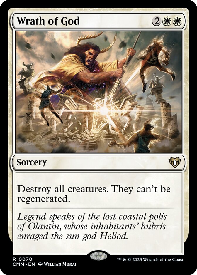 Wrath of God [Foil] :: CMM