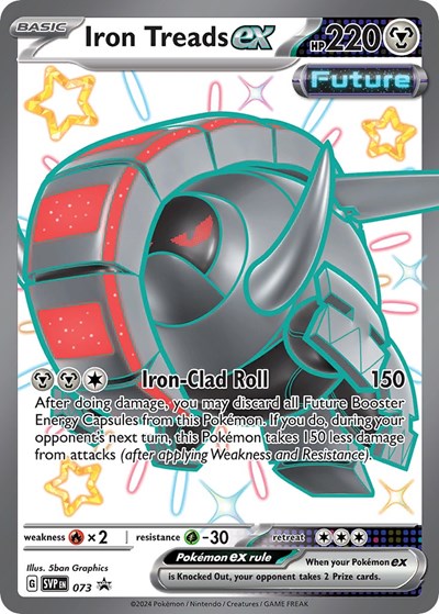 SVP: Iron Treads ex - 073 (Holofoil)