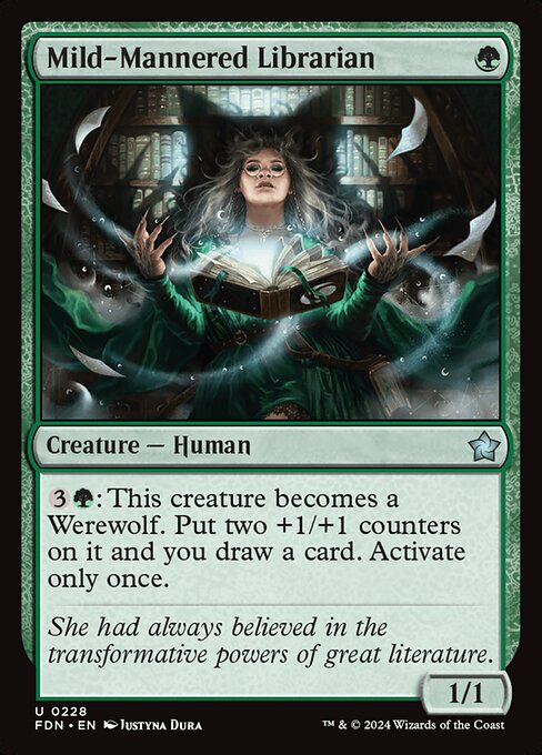 FDN: Mild-Mannered Librarian (Foil)