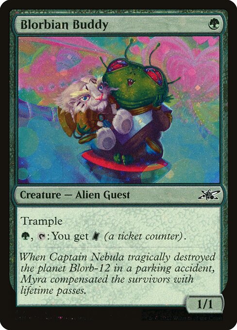 UNF: Blorbian Buddy (Galaxy Foil)