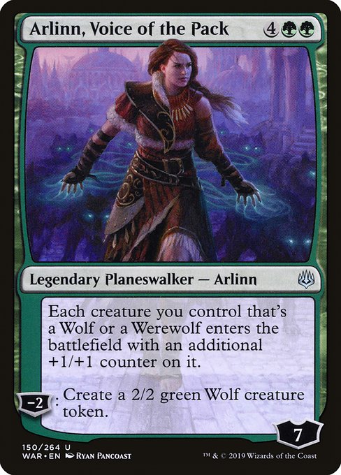 WAR: Arlinn, Voice of the Pack