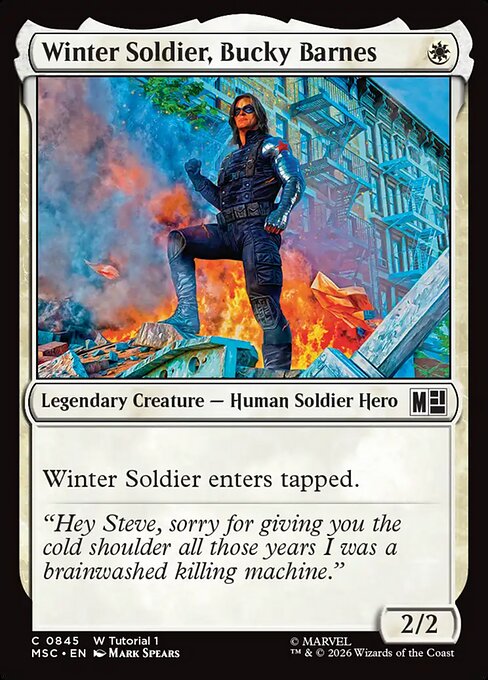 MSC: Winter Soldier, Bucky Barnes (0845)