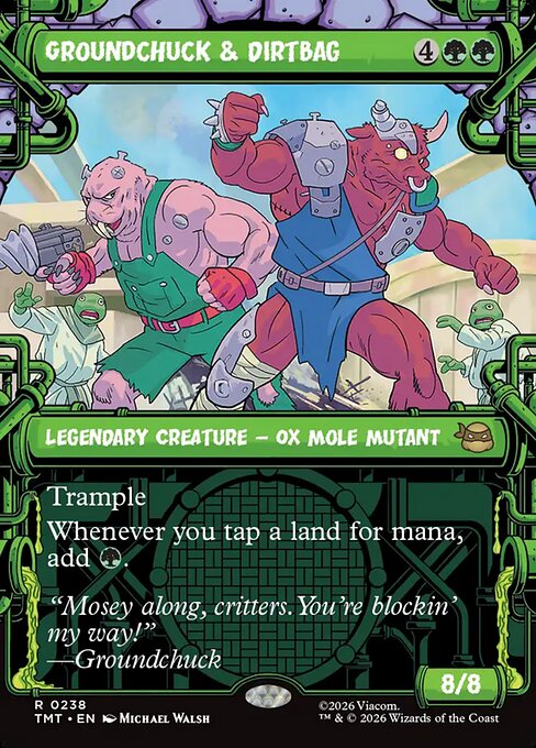 TMT: Groundchuck & Dirtbag (Showcase) (Foil)