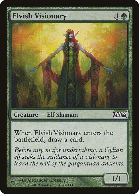 M10: Elvish Visionary (Foil)