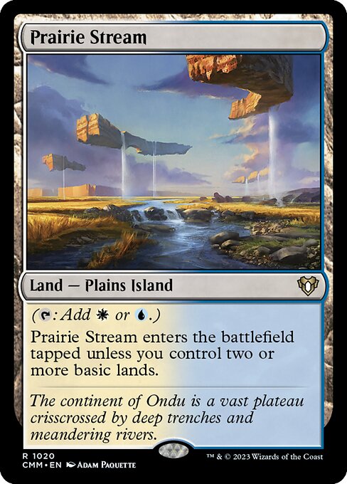 CMM: Prairie Stream