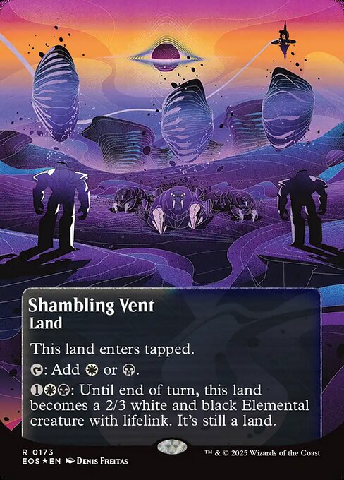 EOS: Shambling Vent (0173) (Borderless) (Galaxy Foil)