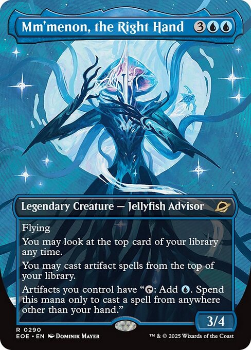 EOE: Mm'menon, the Right Hand (Borderless) (Foil)