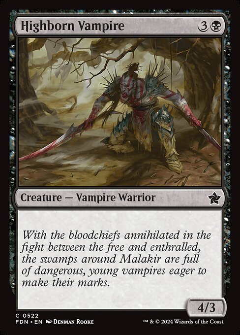 FDN: Highborn Vampire (Foil)
