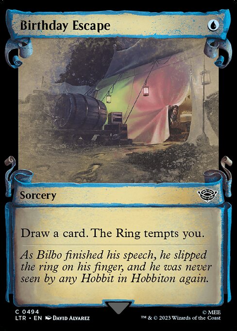 LTR: Birthday Escape (Showcase Scrolls) (Foil)