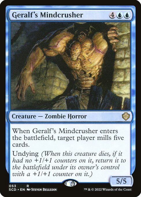 SCD: Geralf's Mindcrusher