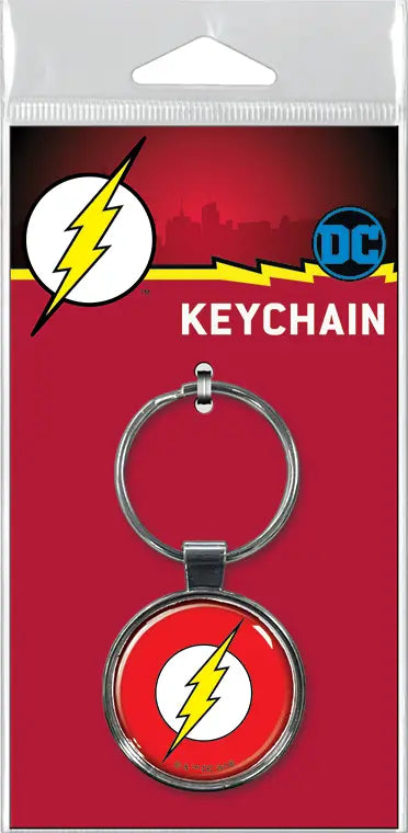 DC Comics The Flash Logo Keychain