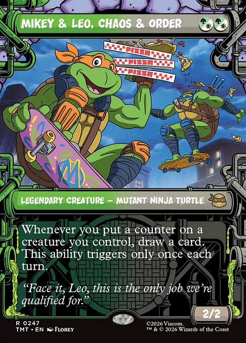 TMT: Mikey & Leo, Chaos & Order (Showcase)