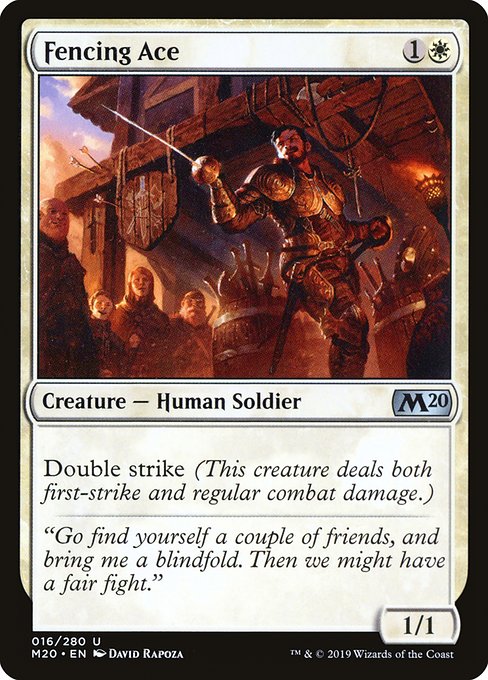 M20: Fencing Ace (Foil)