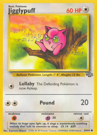 Jigglypuff 54/64 Unlimited Jungle
