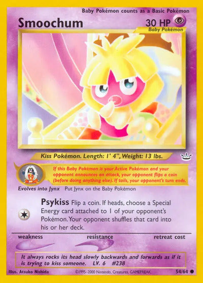 Smoochum 54/64 Unlimited Neo Revelation