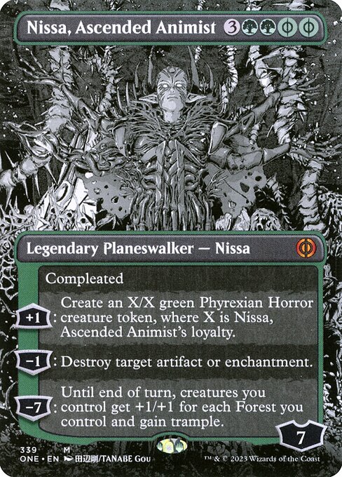 ONE: Nissa, Ascended Animist (Borderless)