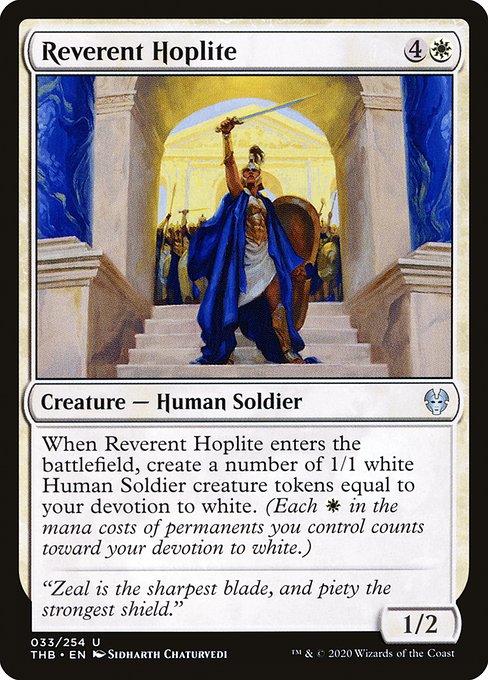 THB: Reverent Hoplite (Foil)
