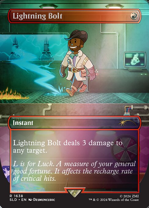 SLD: Lightning Bolt (1638) (Rainbow Foil)